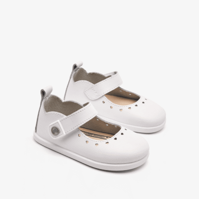 TESH515010 pantofi albi